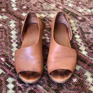 Rachel Comey cognac leather flats